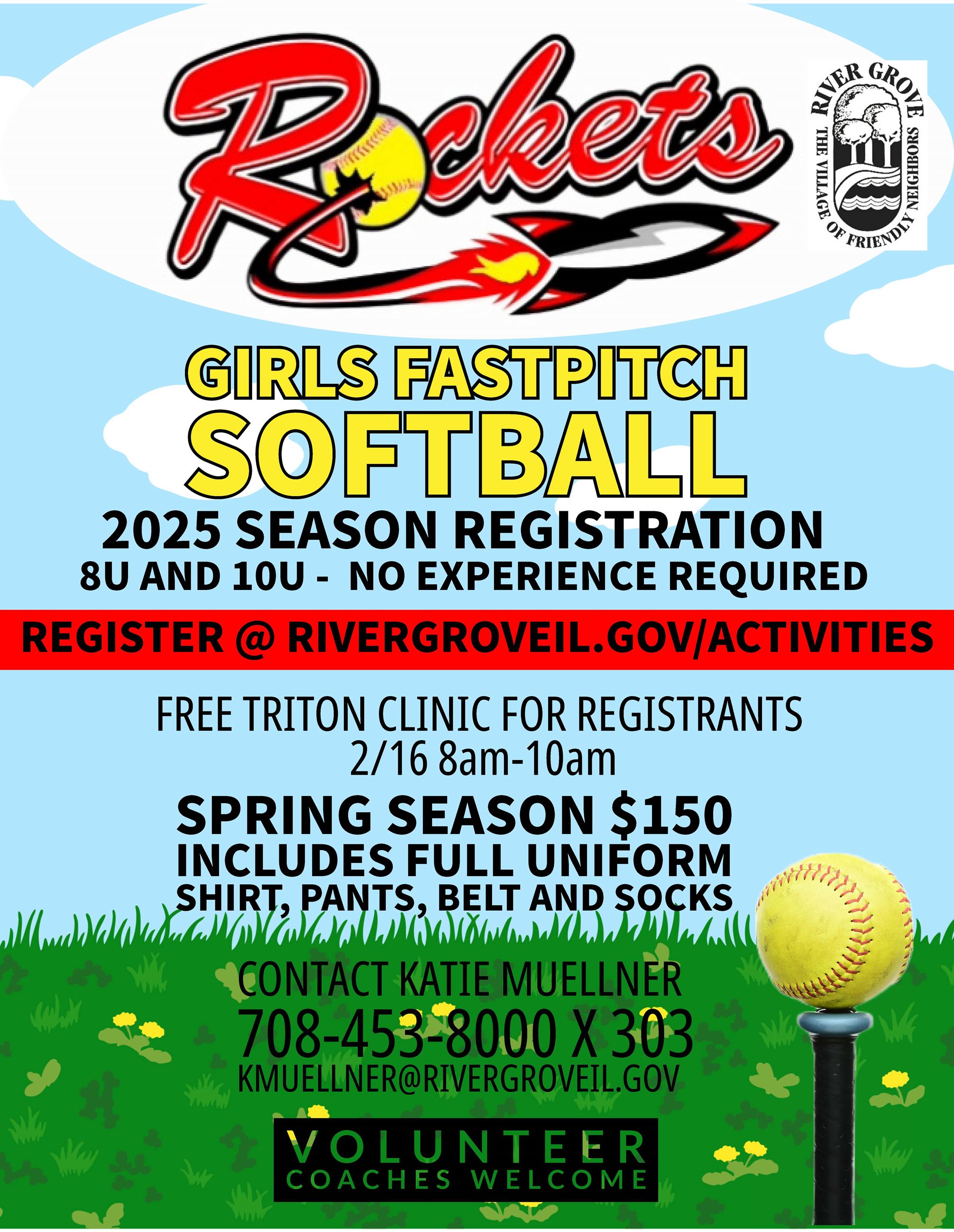 ROCKETS 2025 SPRING FLYER